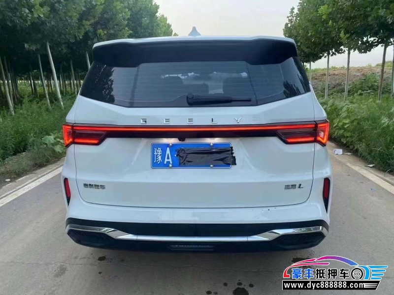 23年吉利嘉际轿车抵押车出售