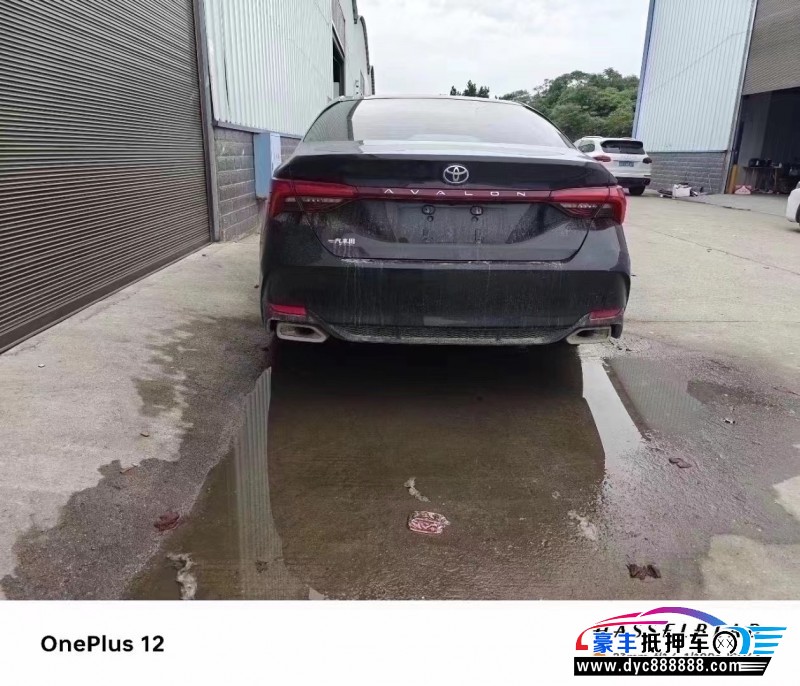 21年丰田亚洲龙轿车抵押车出售