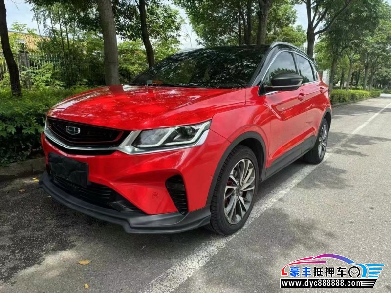 19年吉利缤越轿车抵押车出售