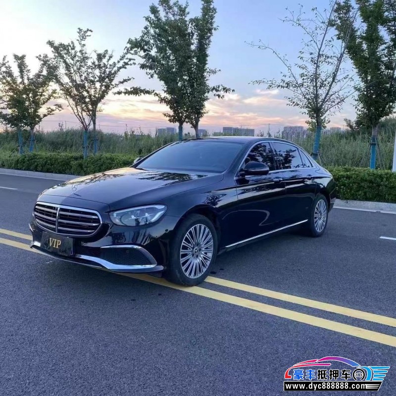22年奔驰E轿车抵押车出售