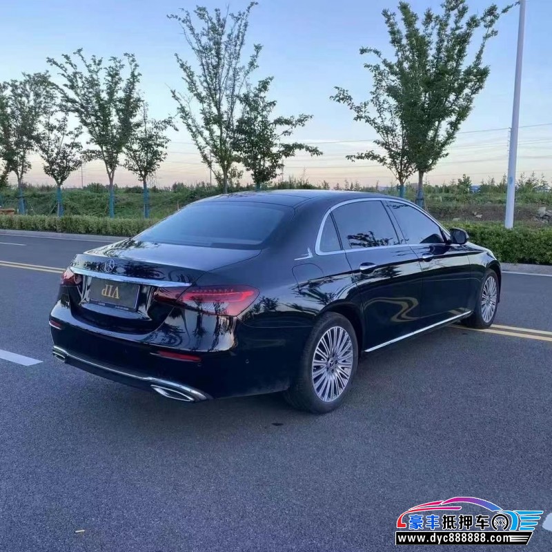 22年奔驰E轿车抵押车出售