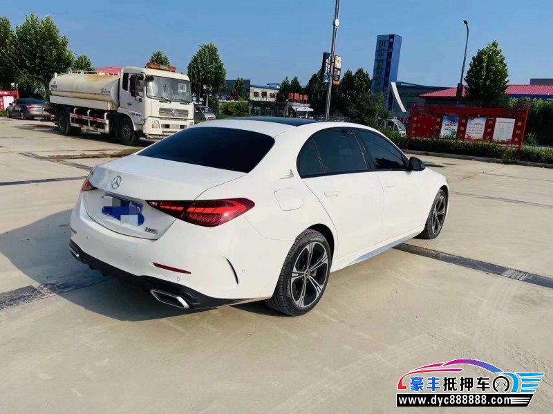22年奔驰C轿车抵押车出售