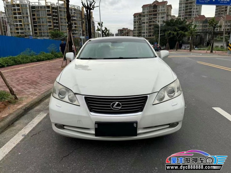 07年雷克萨斯ES轿车抵押车出售