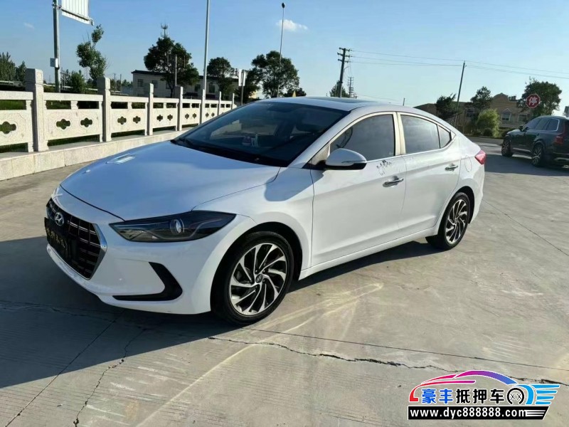 20年现代领动轿车抵押车出售