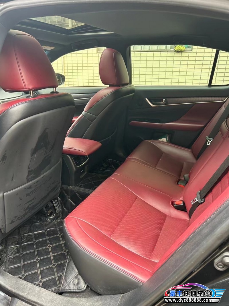 18年雷克萨斯GS轿车抵押车出售