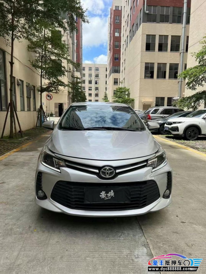 22年丰田威驰轿车抵押车出售