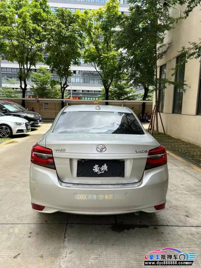 22年丰田威驰轿车抵押车出售