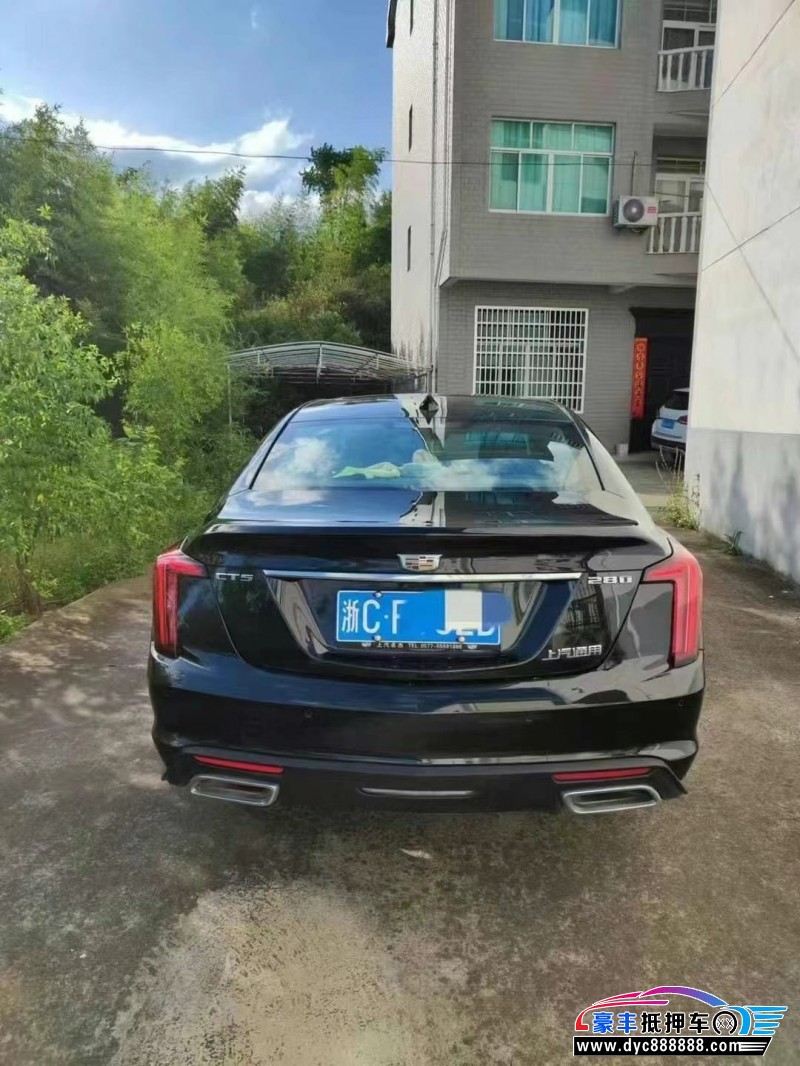 23年凯迪拉克CT5轿车抵押车出售