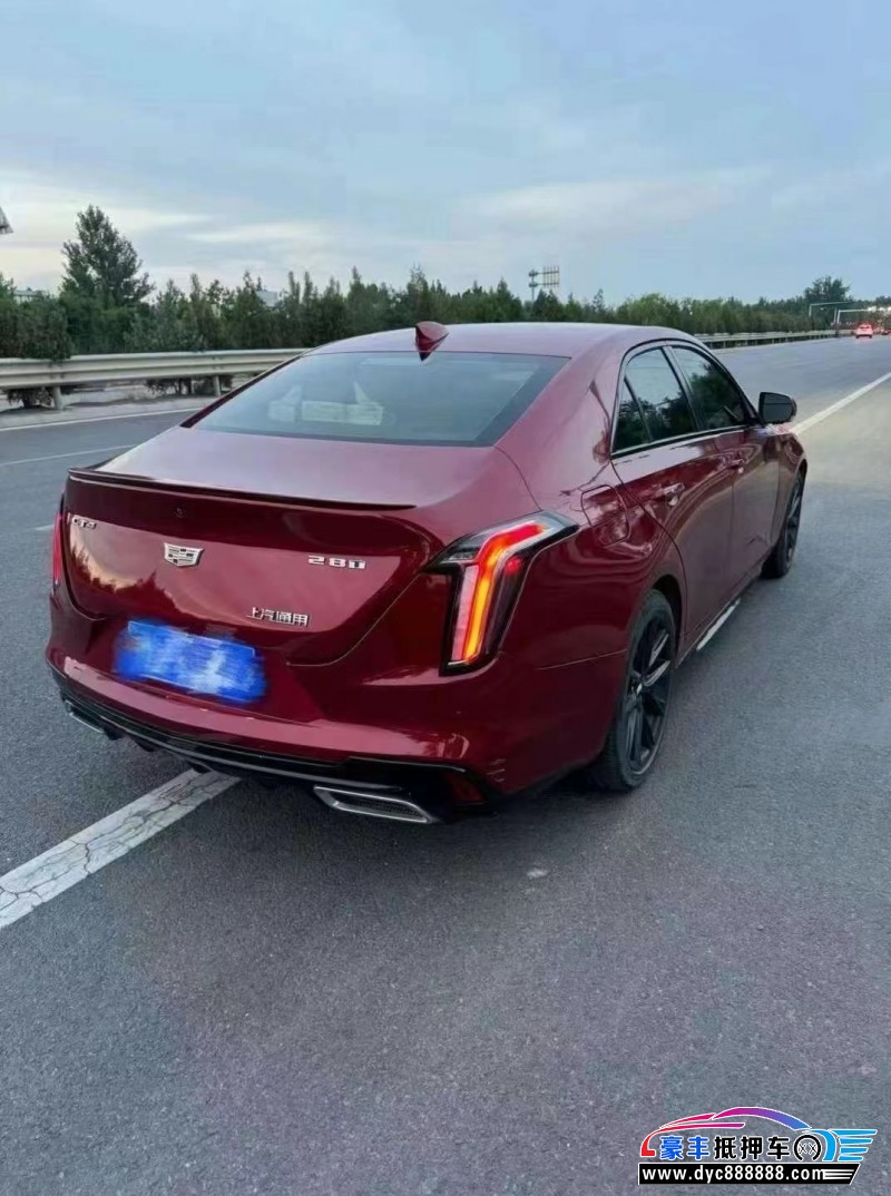 20年凯迪拉克CT4轿车抵押车出售