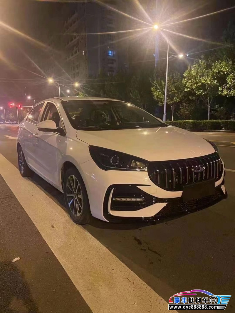 24年奇瑞艾瑞泽5轿车抵押车出售