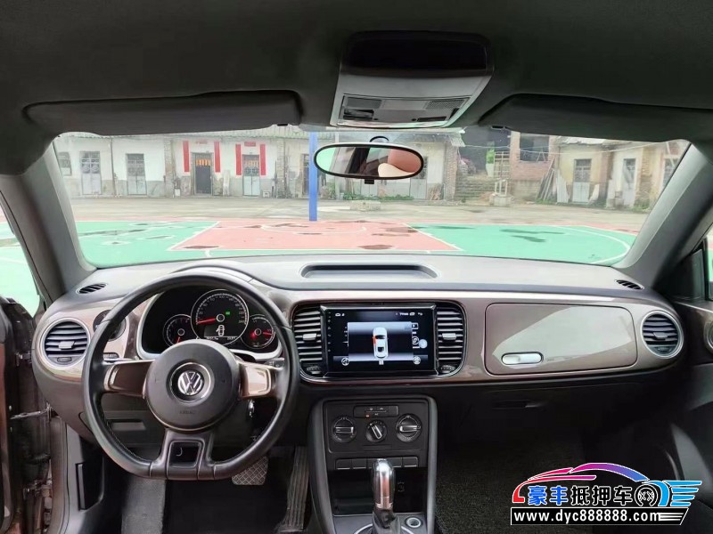 14年大众甲壳虫轿车抵押车出售