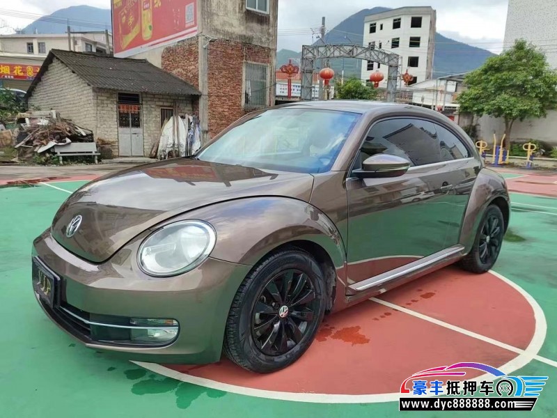 14年大众甲壳虫轿车抵押车出售