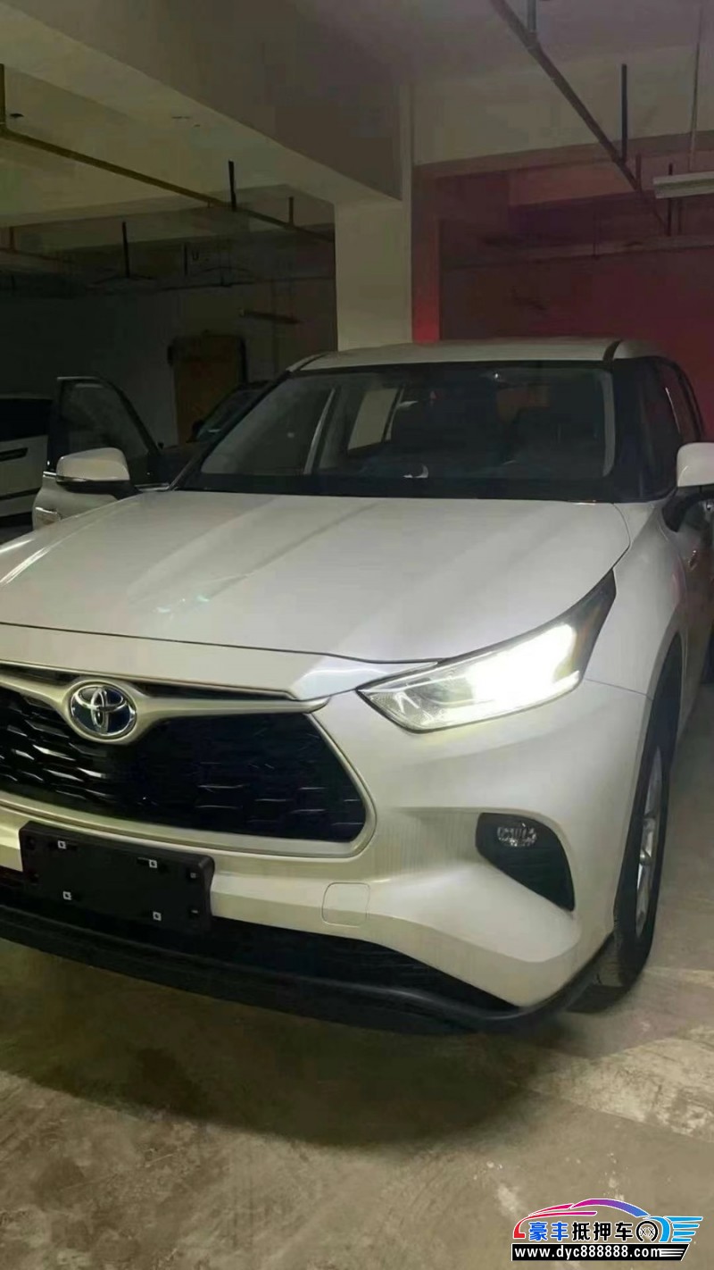 24年丰田汉兰达轿车抵押车出售