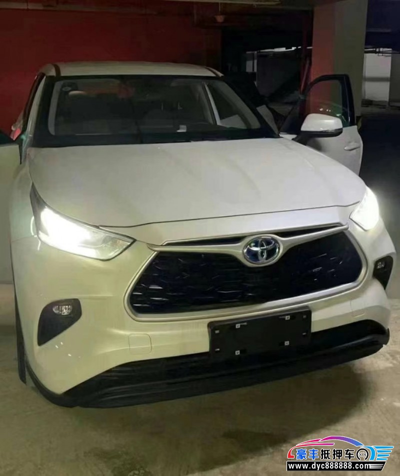 24年丰田汉兰达轿车抵押车出售