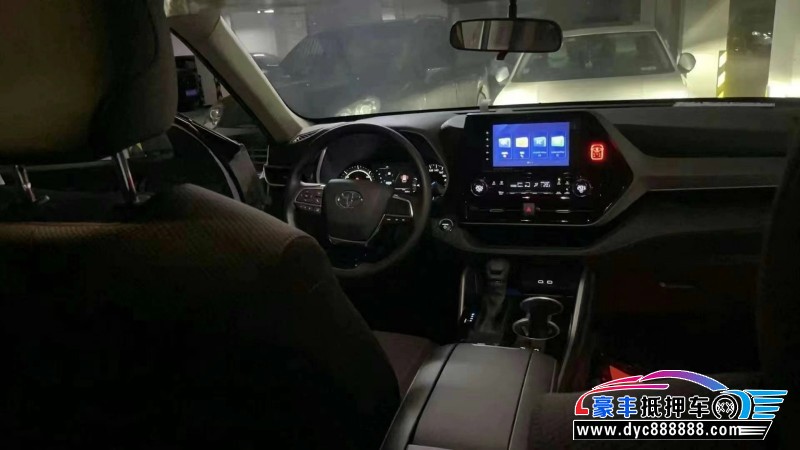 24年丰田汉兰达轿车抵押车出售