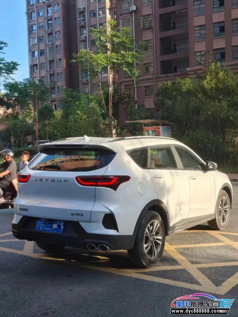 24年捷途X70轿车抵押车出售