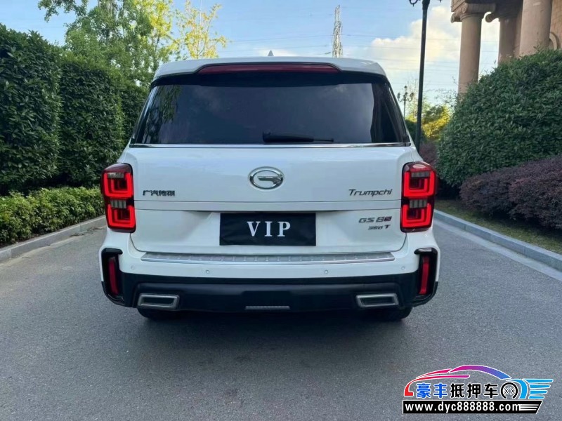 20年传祺GS8轿车抵押车出售