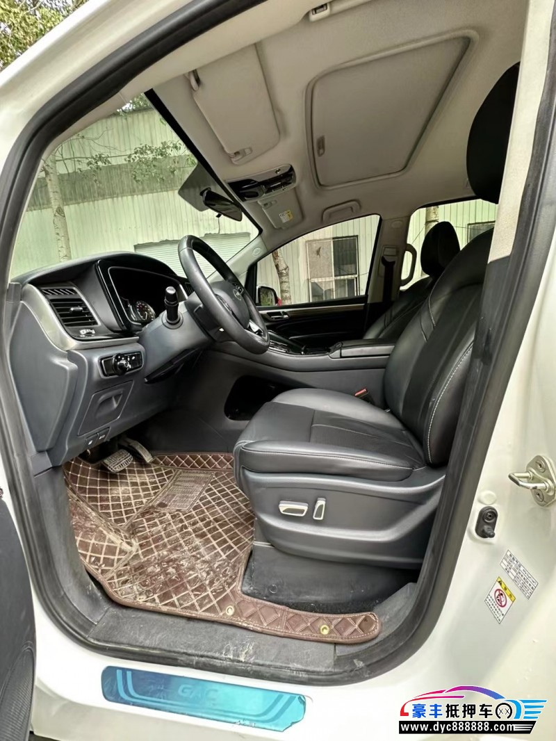 22年传祺GM8SUV抵押车出售