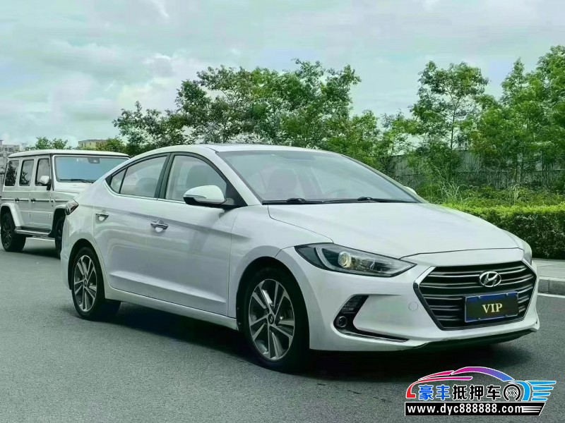 18年现代领动轿车抵押车出售