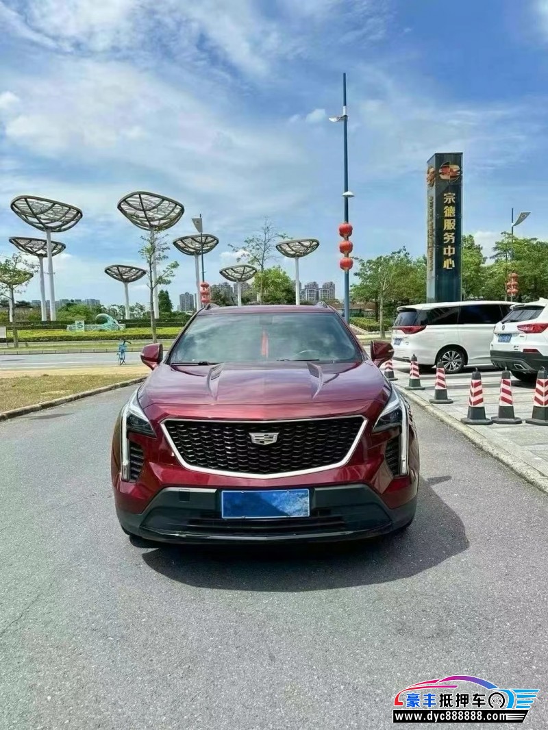 19年凯迪拉克XT4轿车抵押车出售