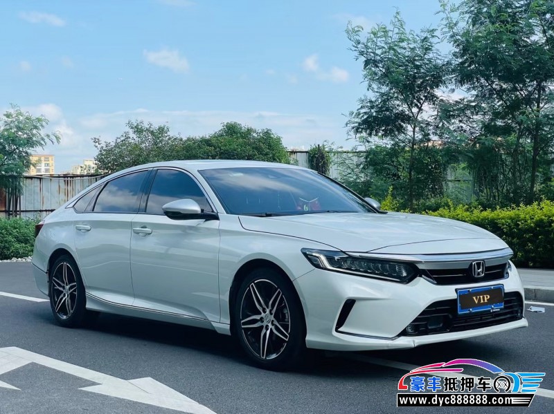 22年本田英诗派轿车抵押车出售