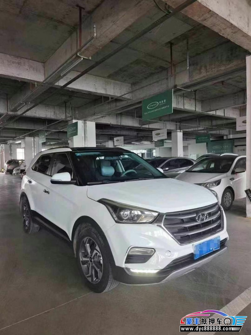 18年现代ix25轿车抵押车出售