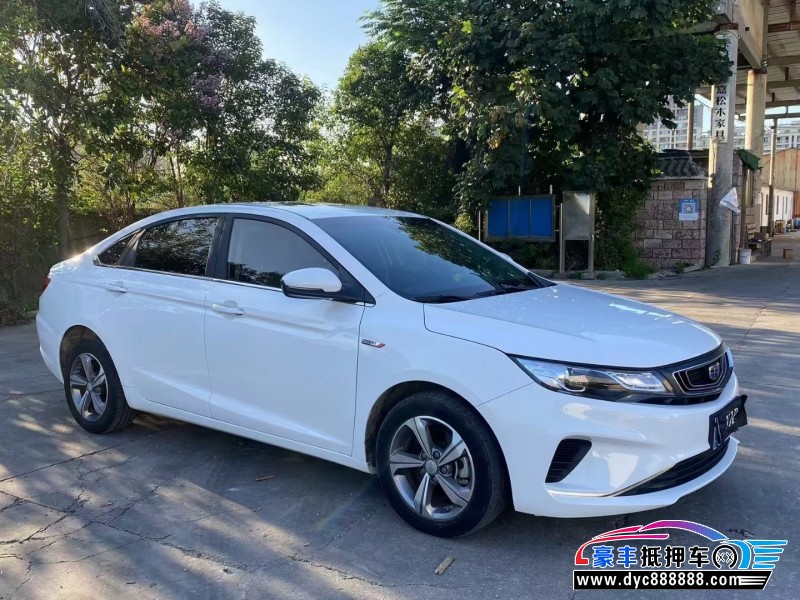 19年吉利帝豪轿车抵押车出售