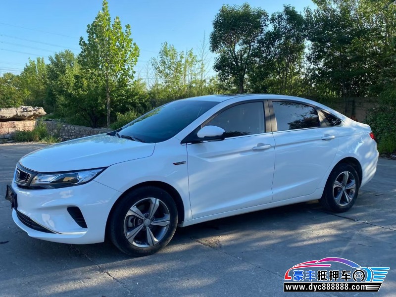 19年吉利帝豪轿车抵押车出售