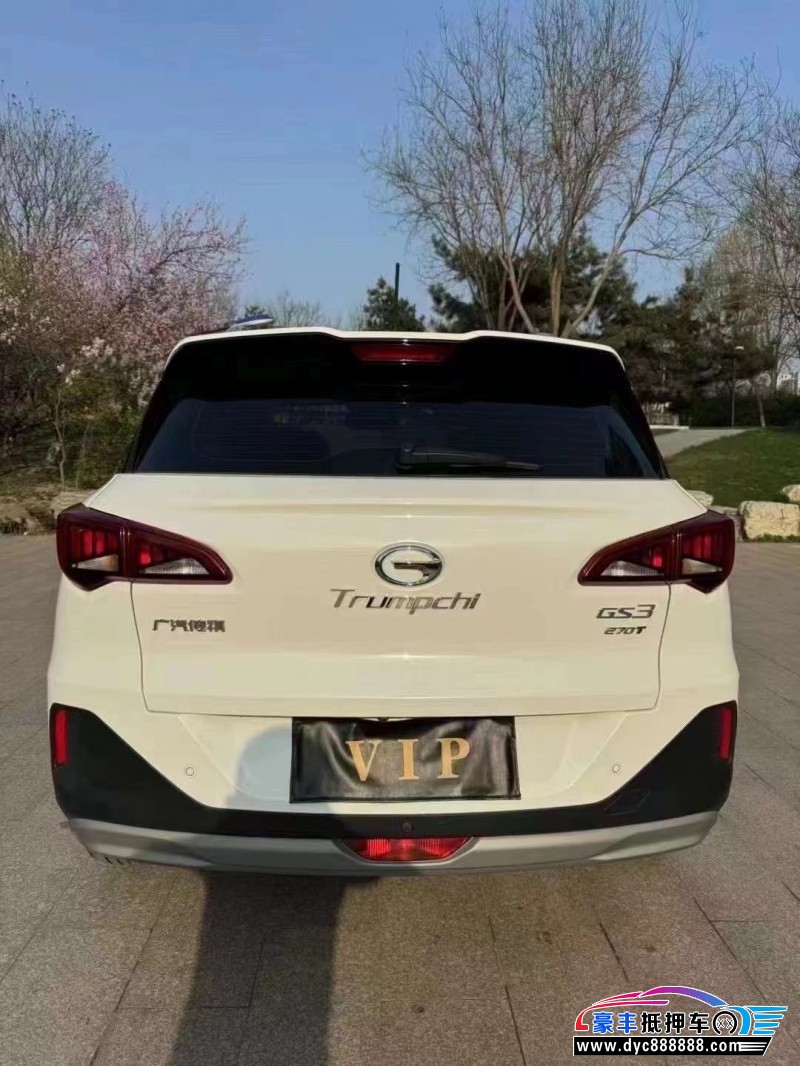 21年传祺gs3SUV抵押车出售