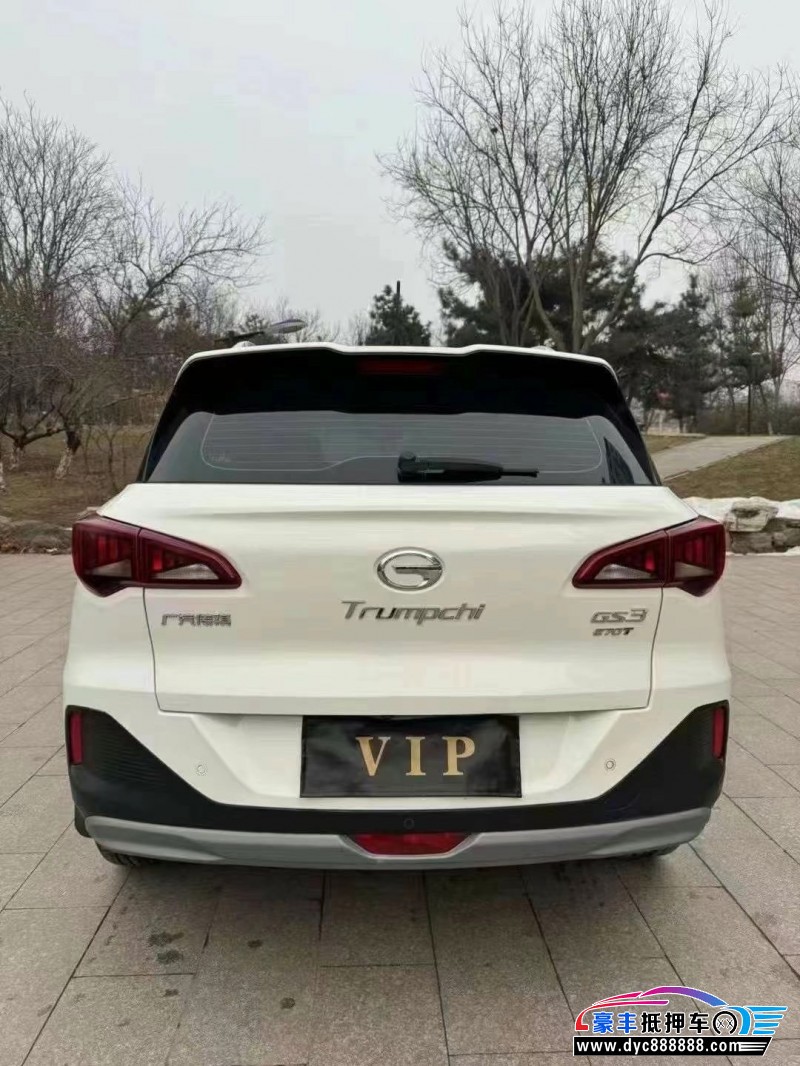 21年传祺gs3SUV抵押车出售