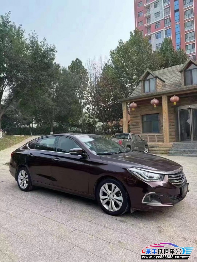 17年传祺GA6轿车抵押车出售