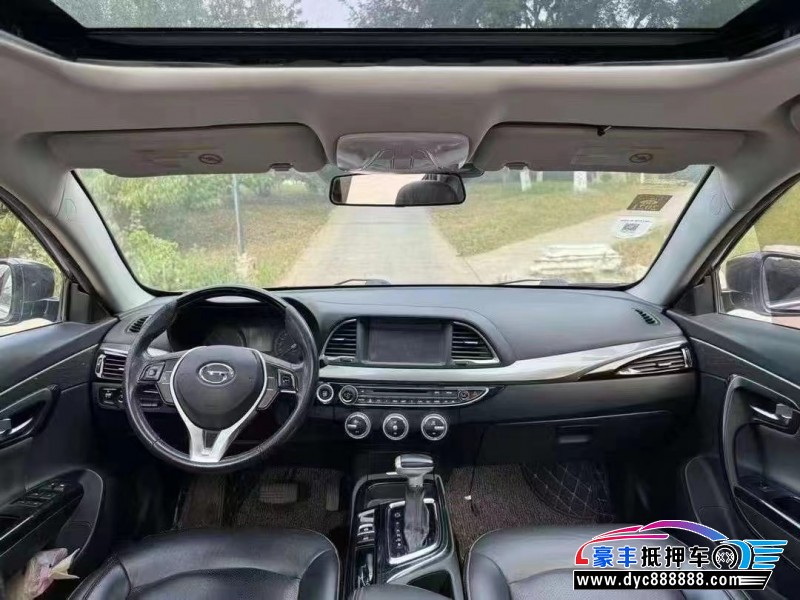 17年传祺GA6轿车抵押车出售