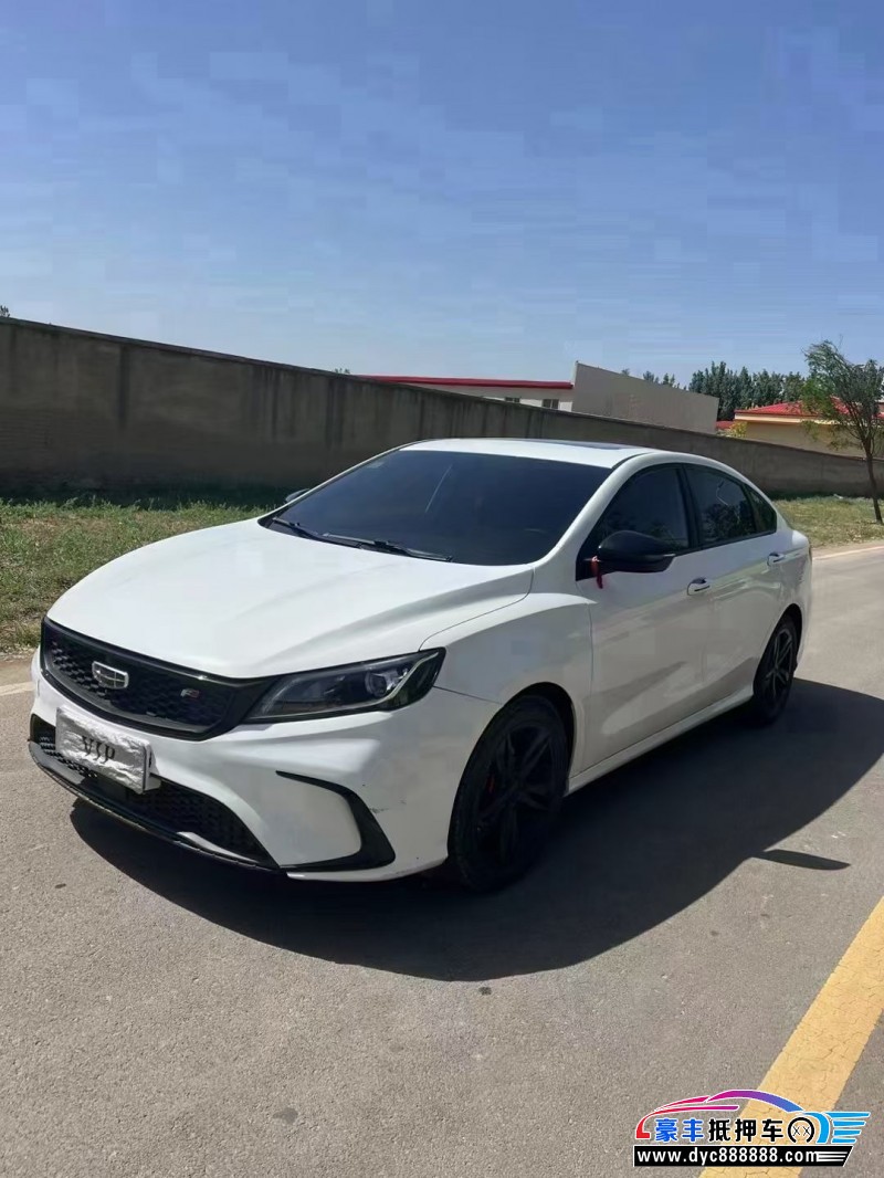 21年吉利缤瑞轿车抵押车出售