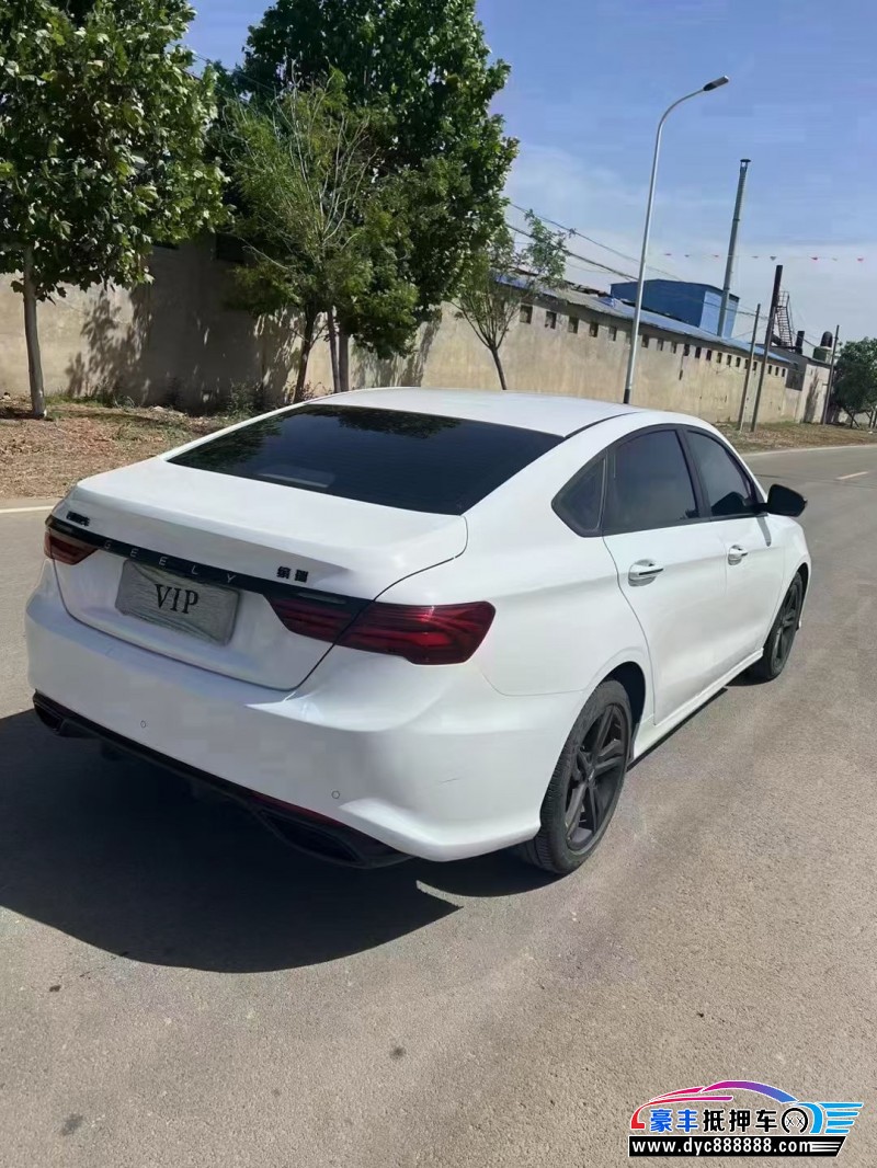 21年吉利缤瑞轿车抵押车出售