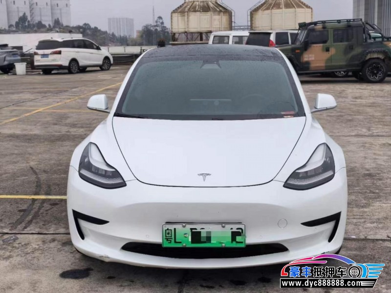 20年特斯拉MODEL 3轿车抵押车出售