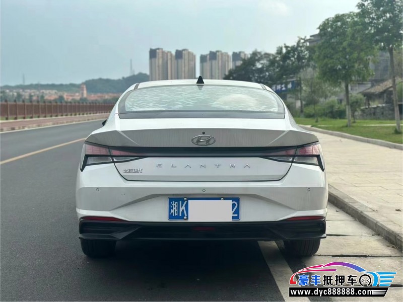 21年现代伊兰特轿车抵押车出售