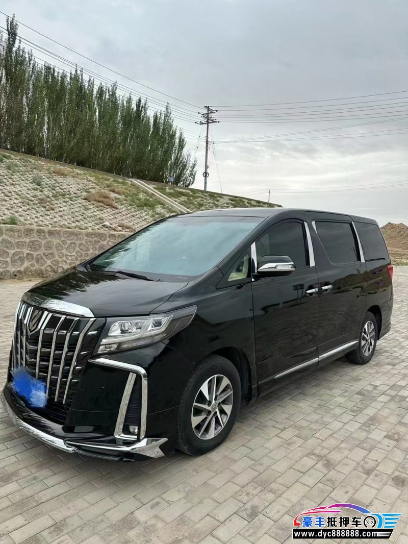 13年丰田埃尔法MPV抵押车出售