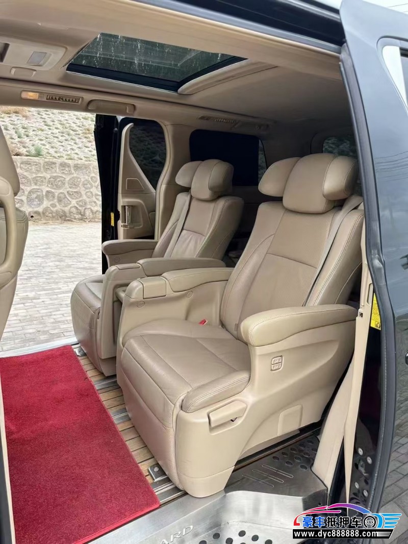 13年丰田埃尔法MPV抵押车出售