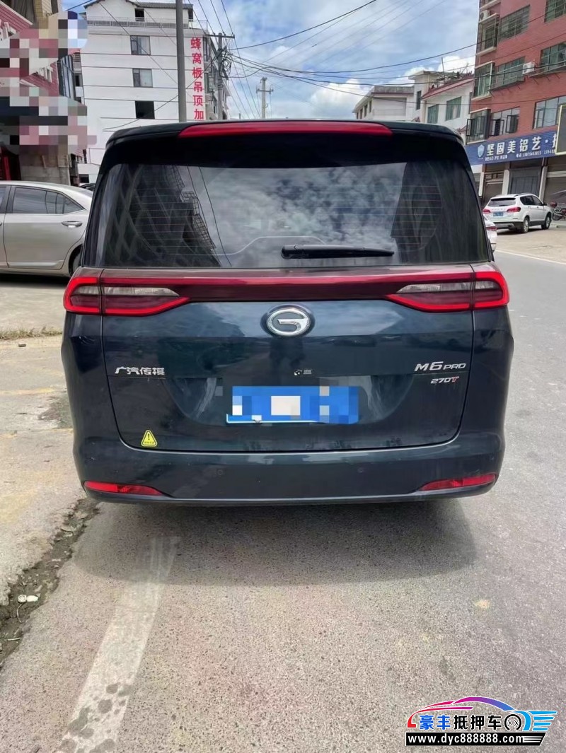 23年传祺m6轿车抵押车出售