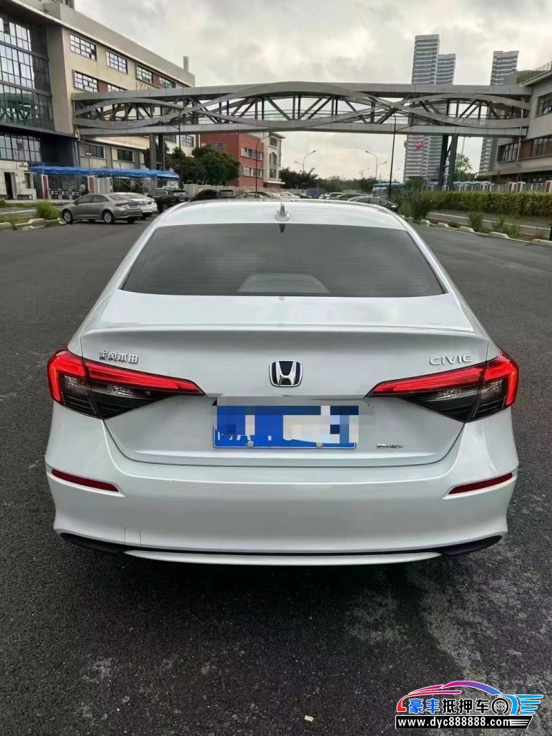 23年本田思域轿车抵押车出售