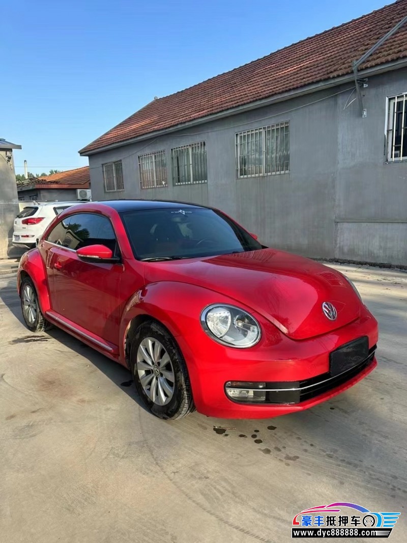 14年大众甲壳虫轿车抵押车出售