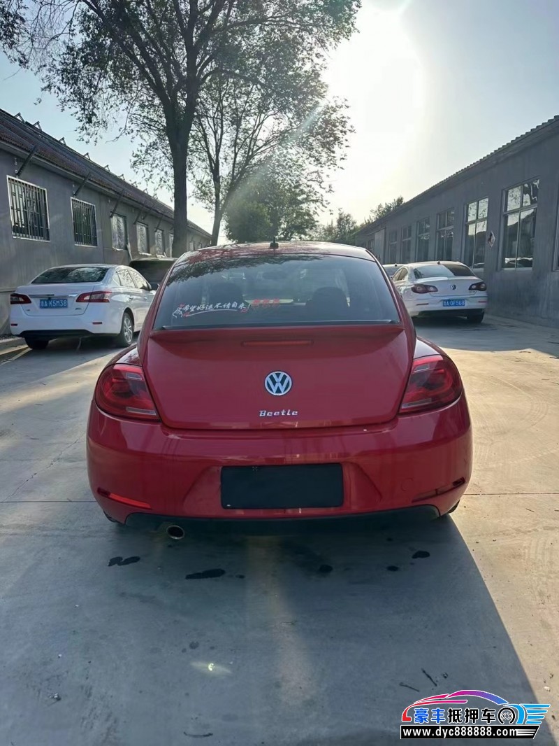 14年大众甲壳虫轿车抵押车出售
