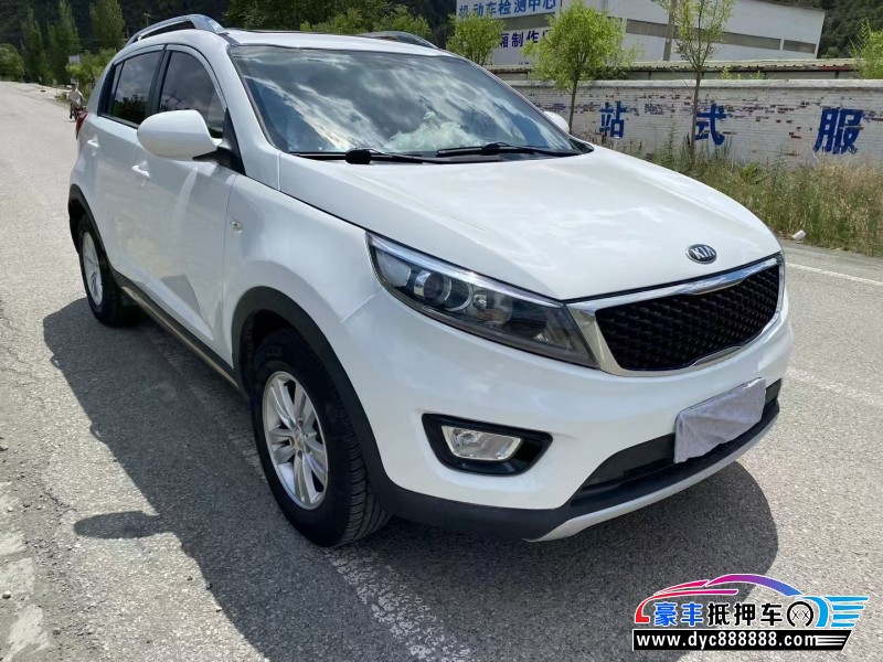 16年起亚智跑SUV抵押车出售