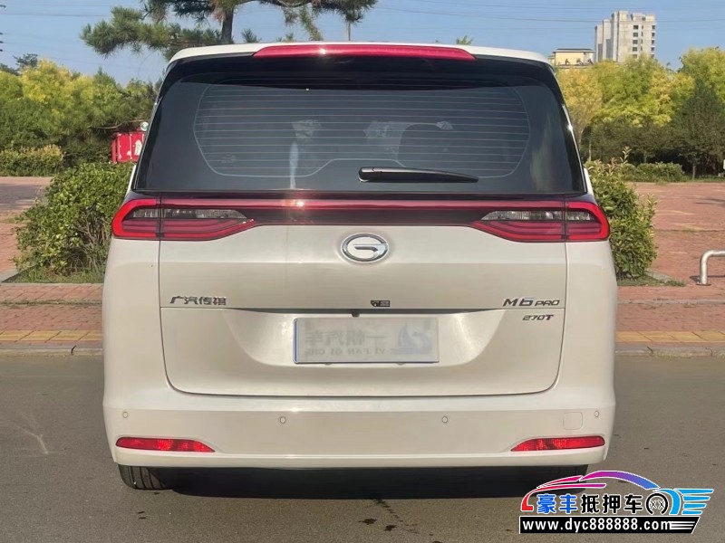 23年传祺m6轿车抵押车出售