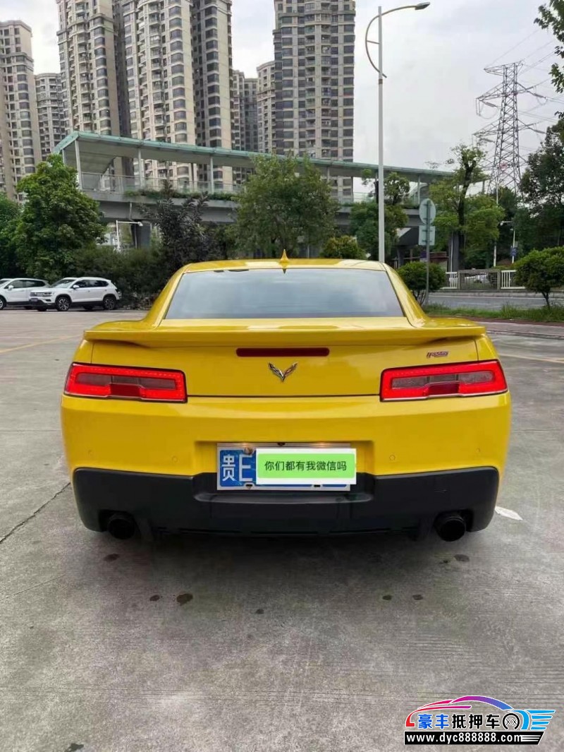 16年雪佛兰科迈罗轿车抵押车出售