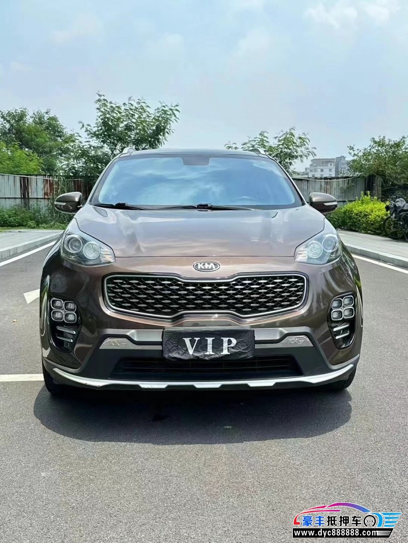 16年起亚KX5轿车抵押车出售