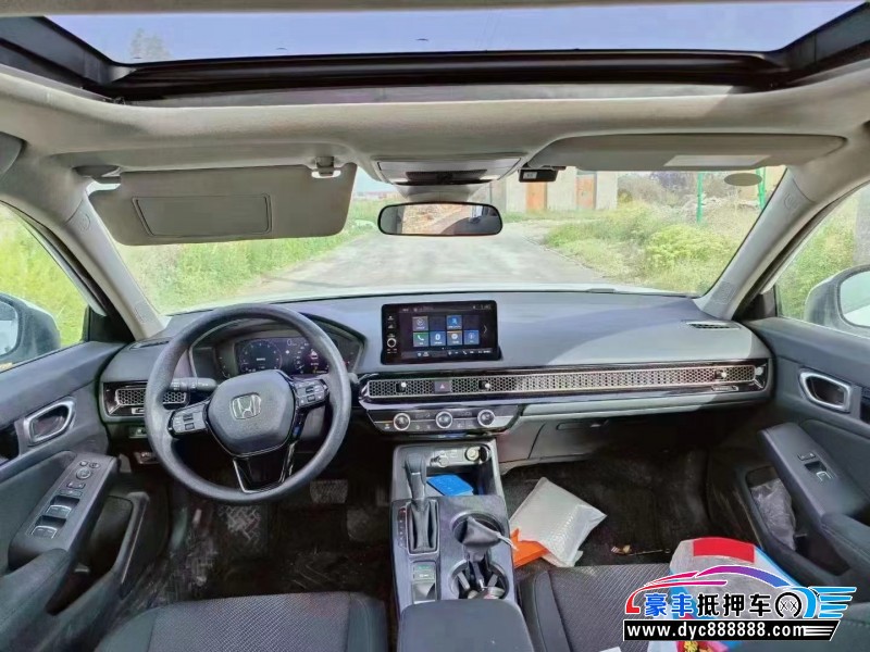 23年本田思域轿车抵押车出售