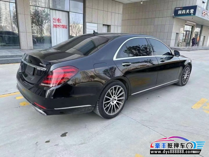 18年奔驰S轿车抵押车出售