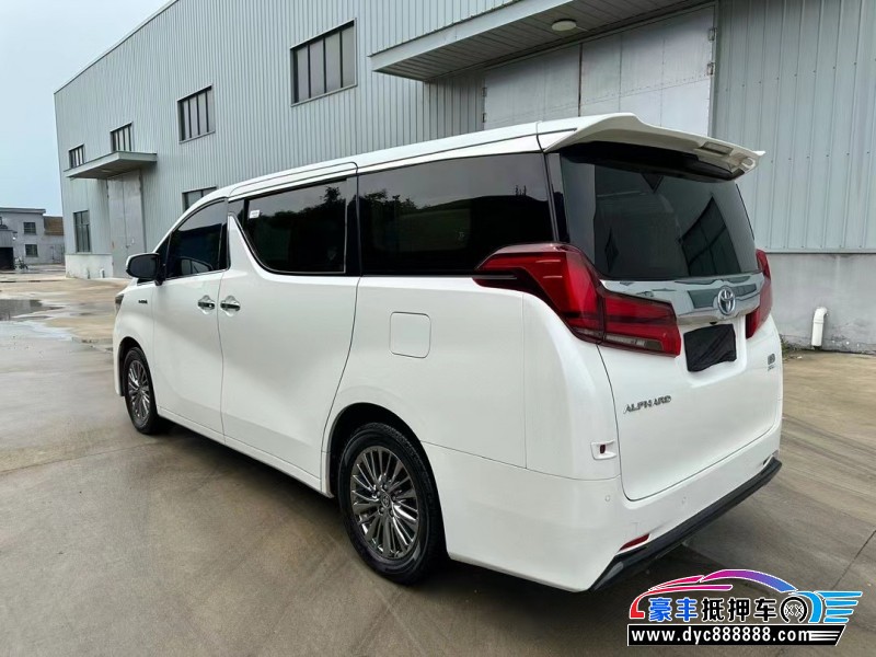 21年丰田埃尔法轿车抵押车出售