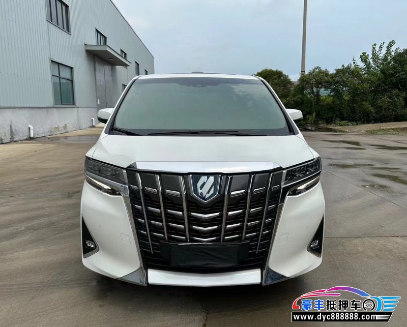 21年丰田埃尔法轿车抵押车出售